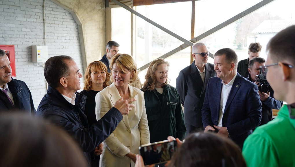 Глава Минсельхоза РФ Оксана Лут посетила учхоз «Краснодарское»