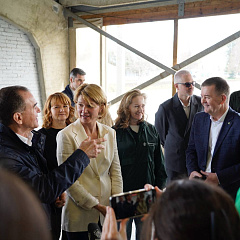 Глава Минсельхоза РФ Оксана Лут посетила учхоз «Краснодарское»