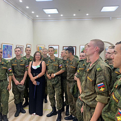 Курсанты ВУЦ, будущие сержанты запаса посетили музеи Славянска-на-Кубани