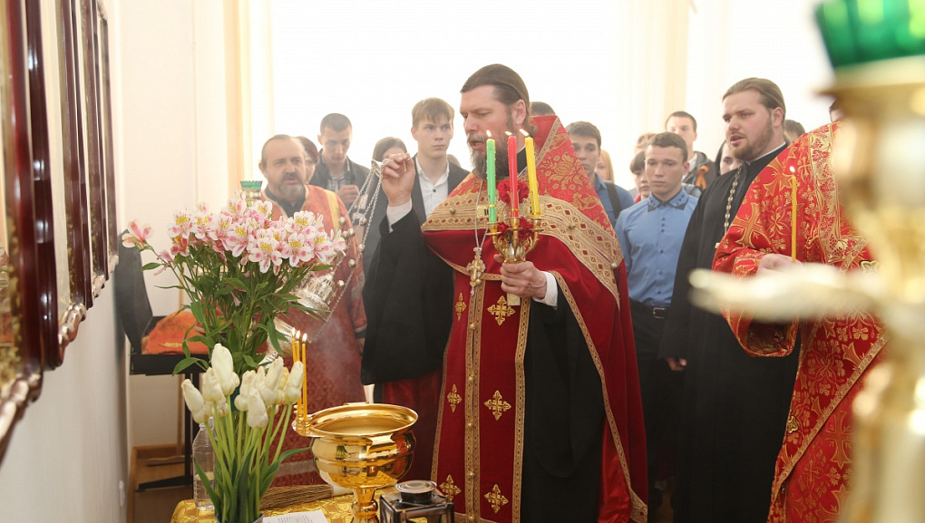 Благодатный огонь прибыл в КубГАУ!