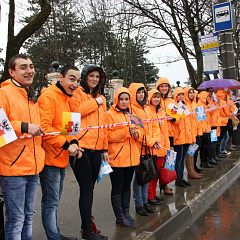 В Краснодаре зажжен паралимпийский огонь!