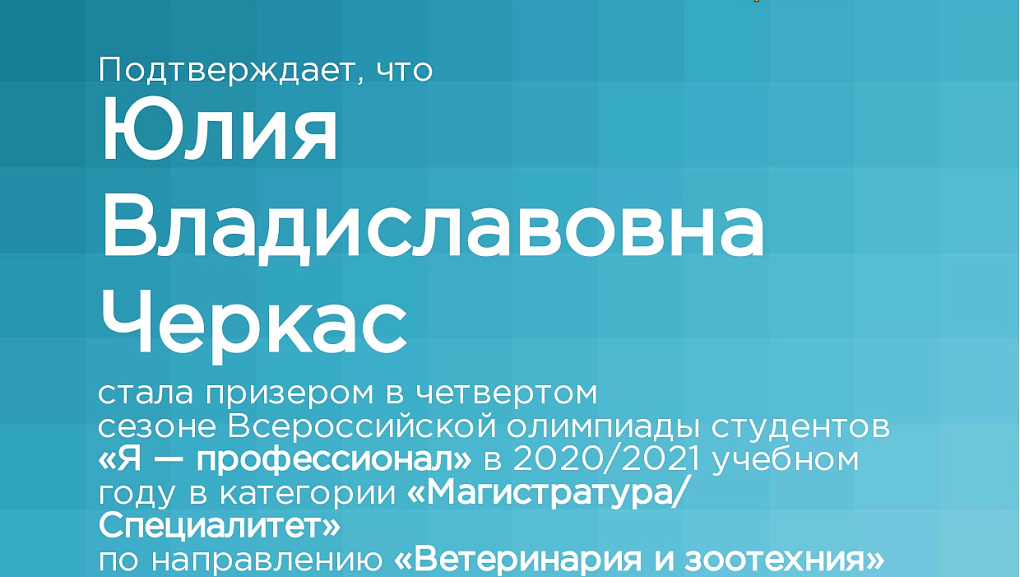 "Я – профессионал"