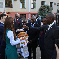 The delegation from Burundi visited Kuban SAU