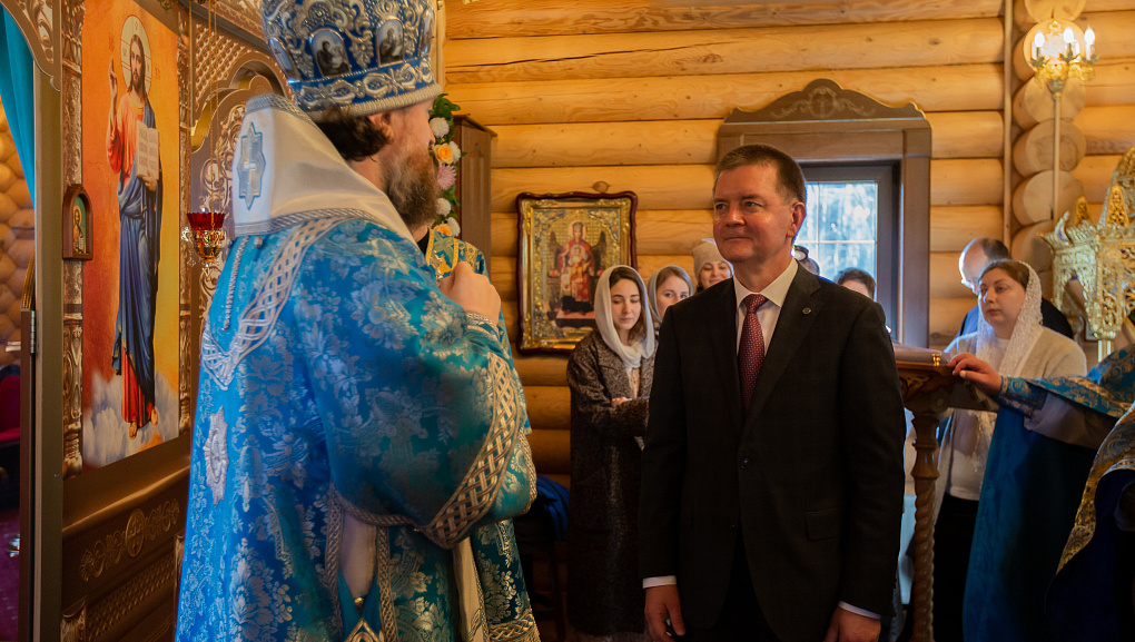 Престольный праздник храма при вузе