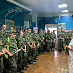 Курсанты ВУЦ, будущие сержанты запаса посетили музеи Славянска-на-Кубани