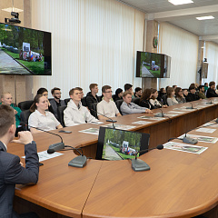 Студенты КубГАУ пообщались с узником концлагеря времен ВОВ
