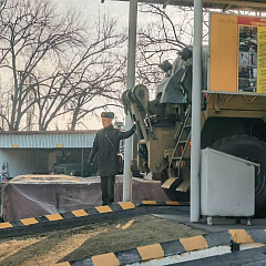 Клуб «Поиск» встретил школьников-юнармейцев
