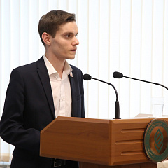 Пленарное заседание 73-й научно-практической конференции студентов по итогам НИР в 2017 году