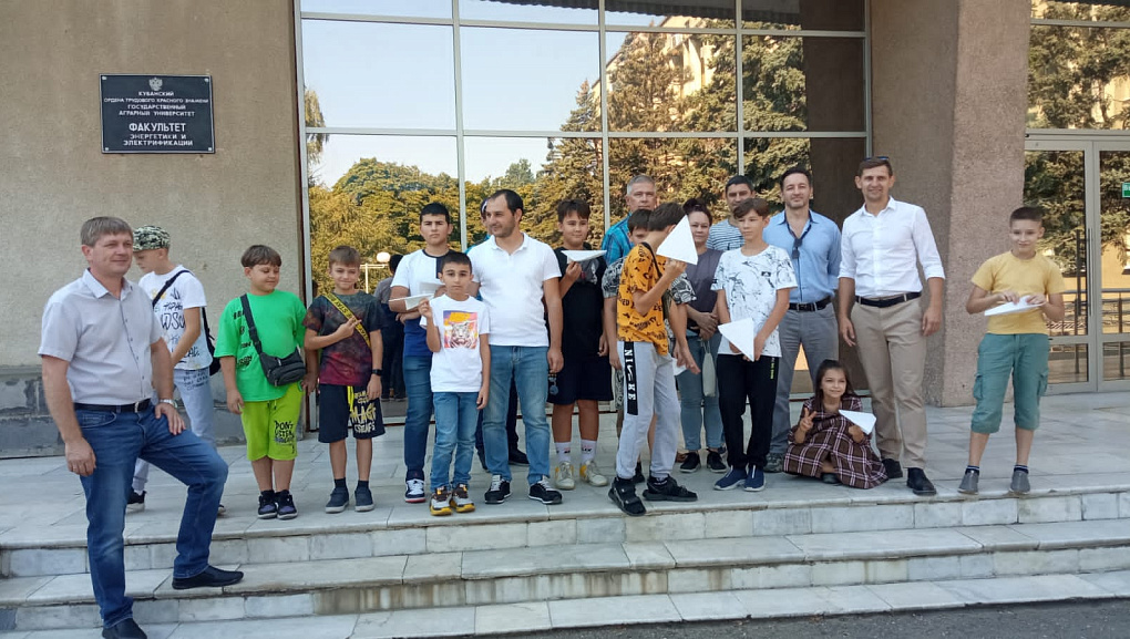 Встречаем юных инженеров
