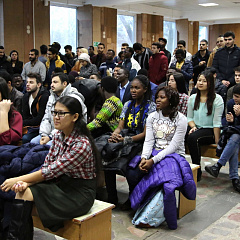 New Year Celebration with Pre-university Courses Attendees