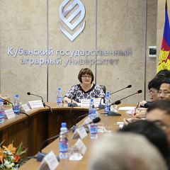 The delegation from the twin-city Harbin (China) visited KubSAU