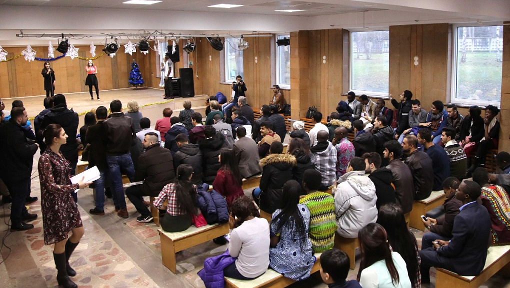 New Year Celebration with Pre-university Courses Attendees