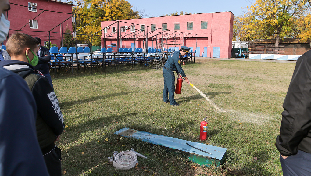 Уроки пожарной безопасности