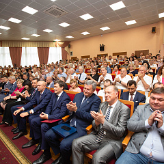 В Кубанском ГАУ провели торжественное заседание ученого совета университета, посвященное 100-летию вуза