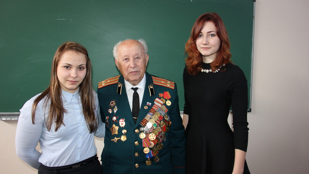 Ветераны войны поделились воспоминаниями со студентами факультета перерабатывающих технологий