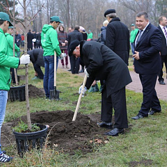 Открытие Аллеи Законодательного собрания Краснодарского края