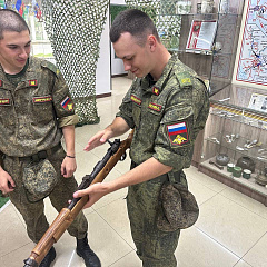 Курсанты ВУЦ, будущие сержанты запаса посетили музеи Славянска-на-Кубани
