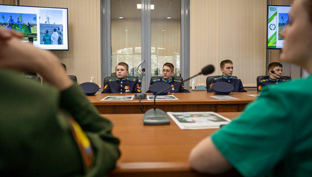 В гостях кадеты Краснодарского Президентского училища!