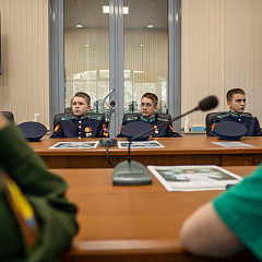 В гостях кадеты Краснодарского Президентского училища!