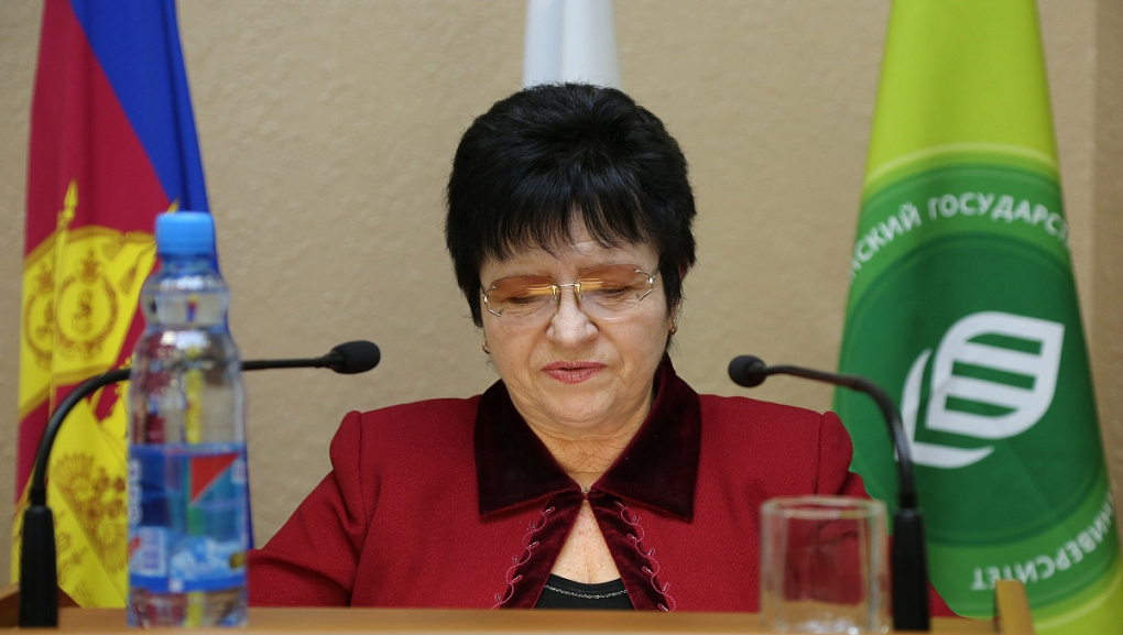 Заседание ученого совета КубГАУ