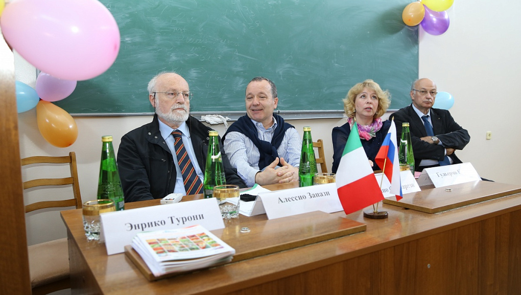 Italian scientists visiting KubSAU