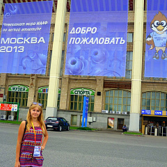 Волонтеры КубГАУ на чемпионате мира по легкой атлетике!
