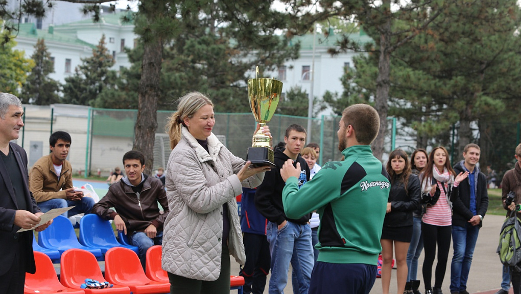 В КубГАУ вручили Кубок ректора!