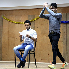 New Year Celebration with Pre-university Courses Attendees