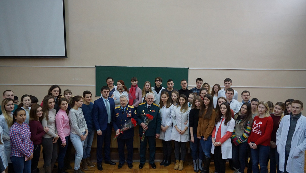 Встреча студентов с ветеранами 