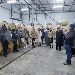 На виноградниках в предгорье Кавказа