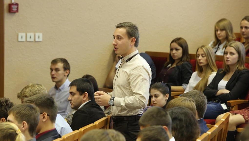 Мэр г. Краснодара встретился в КубГАУ с кандидатами в члены Молодежного парламента