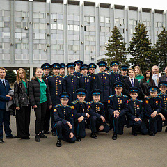В гостях кадеты Краснодарского Президентского училища!