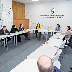 Делегация Воронежского ГАУ в Кубанском госагроуниверситете