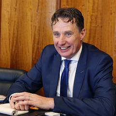 Business visit from the Netherlands