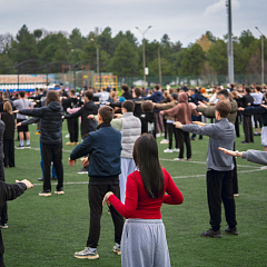 Зарядка с чемпионами