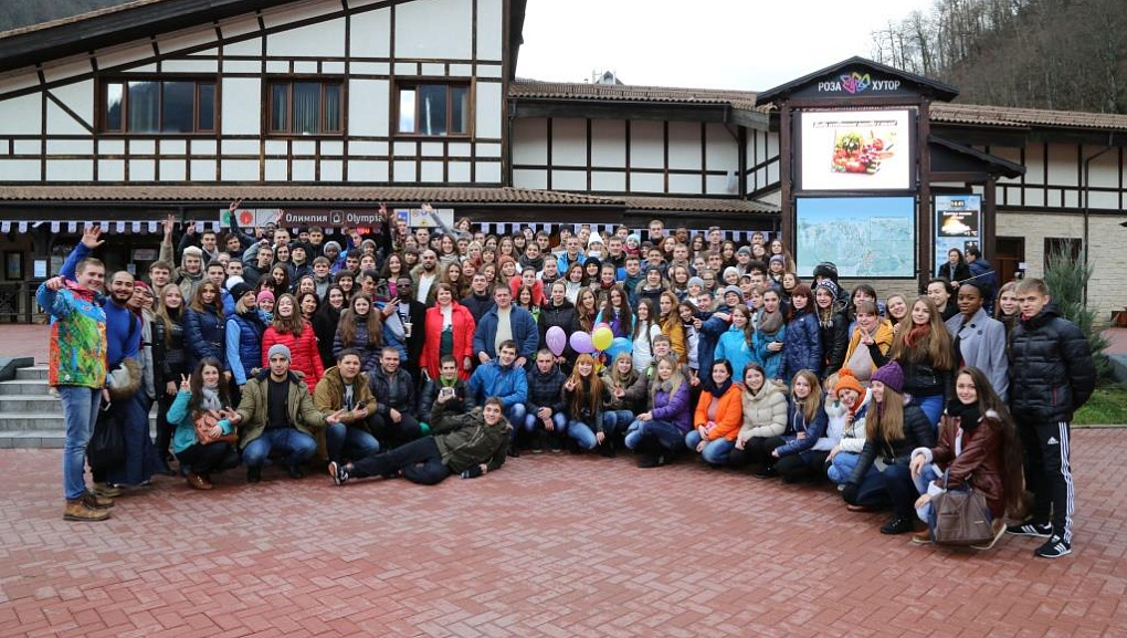 150 students of the Kuban State Agrarian University met with the legacy of the Olympics