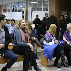 New Year Celebration with Pre-university Courses Attendees