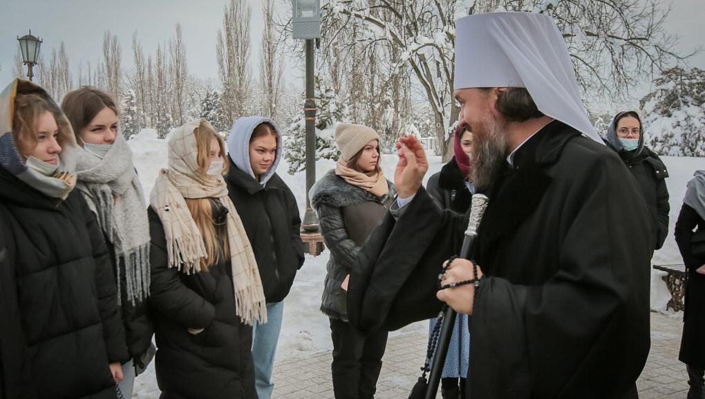 Праздничная служба в студенческом храме 