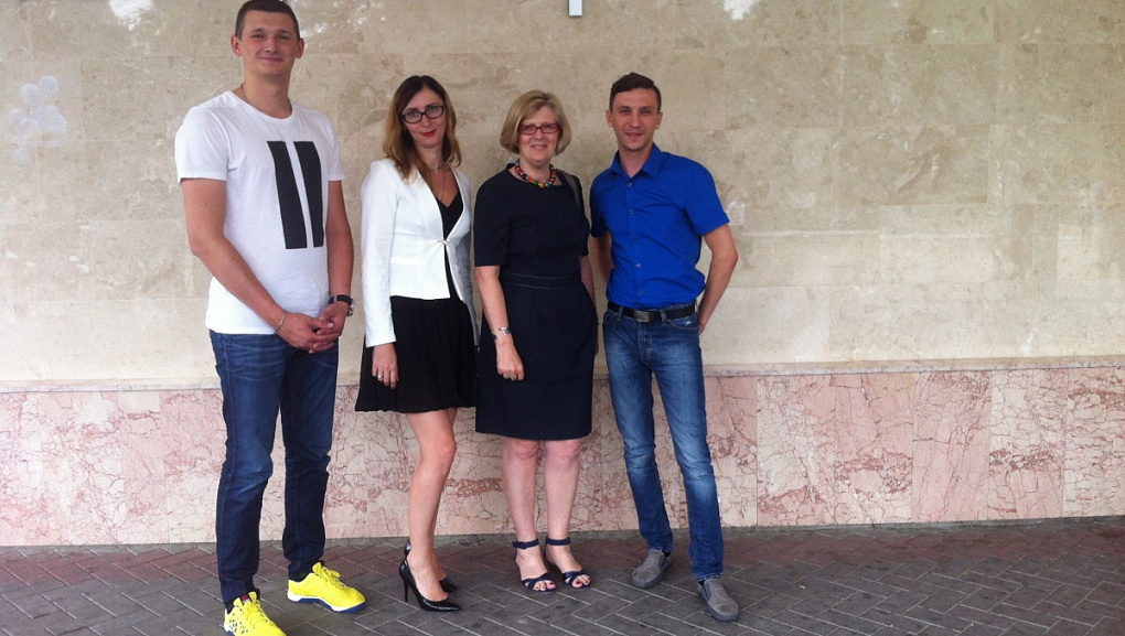 Meeting with Katrin Pelje - manager for recruitment students from Russia to the education in France