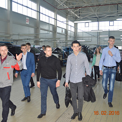 Студенты мехфака побывали в компании «Ключавто»