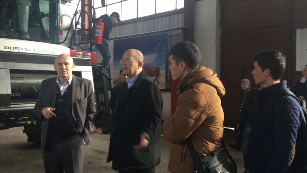 Foreign students are guests of mechanization faculty