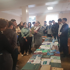 Книжная выставка ко «Дню кафедры Комплексных систем водоснабжения»