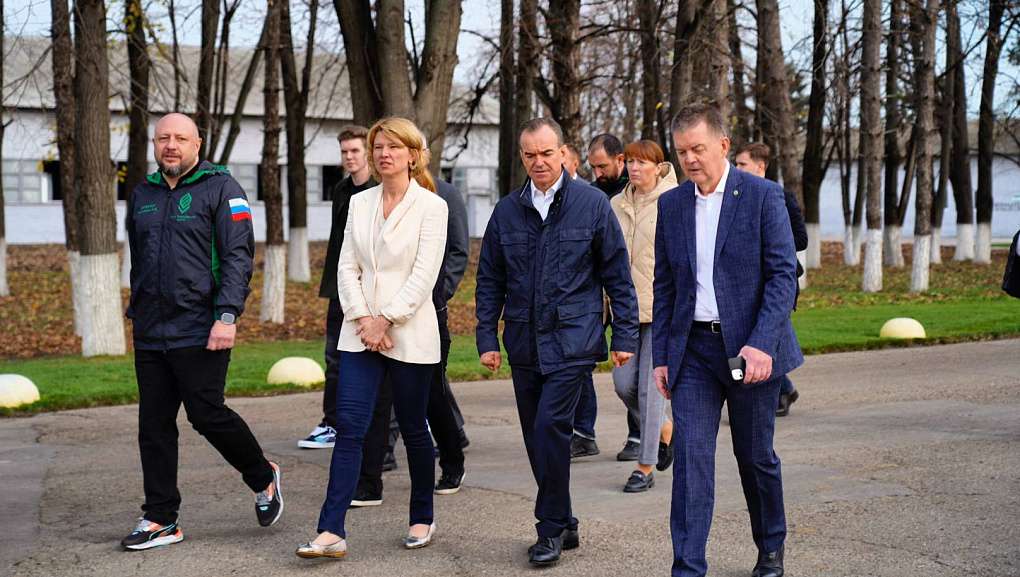 Глава Минсельхоза РФ Оксана Лут посетила учхоз «Краснодарское»