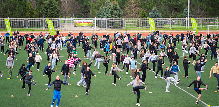Зарядка с чемпионами