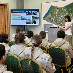 Кубанский ГАУ посетили кадеты Юнармии