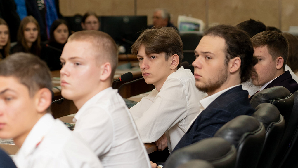 Атаман Кубанского казачьего войска встретился со студентами Кубанского ГАУ