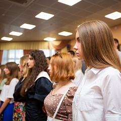 Вручение студенческих билетов