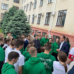 Губернатор Краснодарского края Вениамин Кондратьев пообщался со студенческим активом Кубанского ГАУ