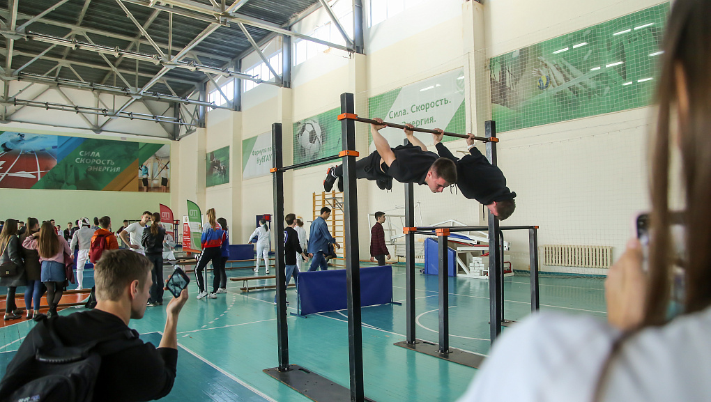 Спортивная феерия в КубГАУ