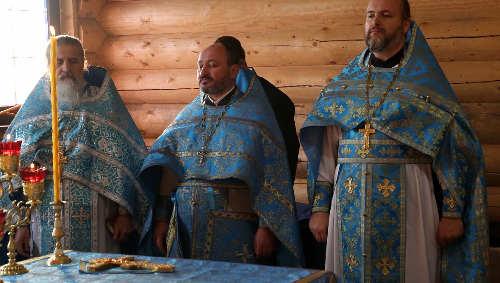 Первая литургия в храме при Кубанском ГАУ
